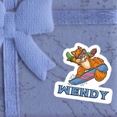Wendy Autocollant Snowboardeuse Notebook Wendy Autocollant Snowboardeuse Gift package Image