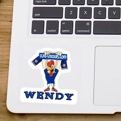 Aufkleber Hahn Wendy Notebook Image