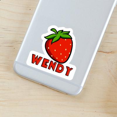 Autocollant Wendy Fraise Notebook Autocollant Wendy Fraise Gift package Image