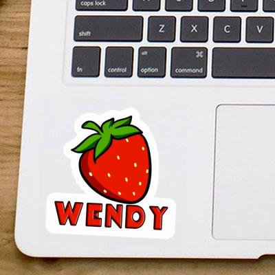 Autocollant Wendy Fraise Notebook Autocollant Wendy Fraise Notebook Image