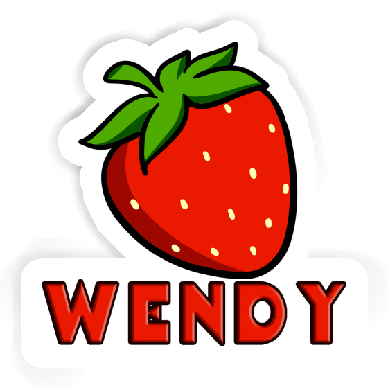 Autocollant Wendy Fraise Notebook Autocollant Wendy Fraise Gift package Image