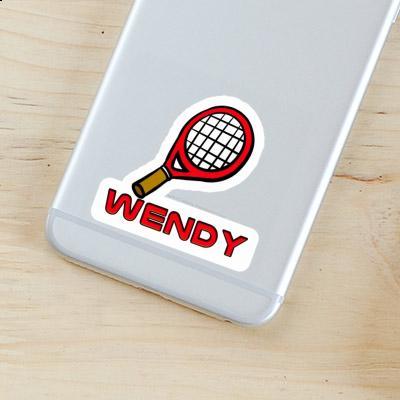 Autocollant Wendy Raquette de tennis Laptop Autocollant Wendy Raquette de tennis Laptop Image