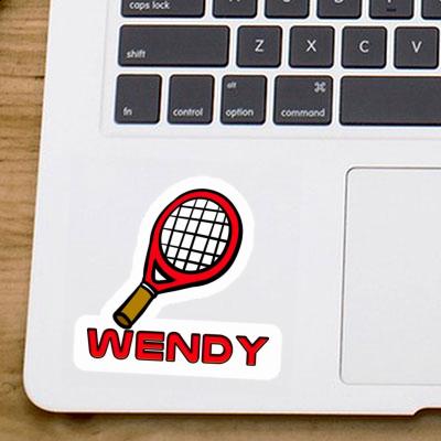 Autocollant Wendy Raquette de tennis Autocollant Wendy Raquette de tennis Image
