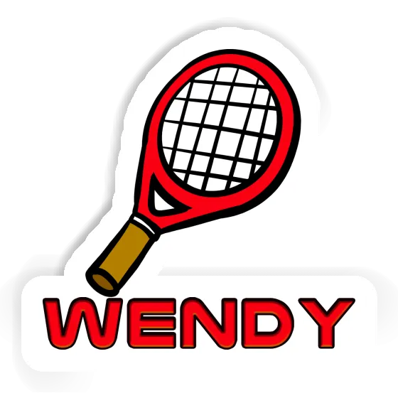 Tennisschläger Sticker Wendy Laptop Tennisschläger Sticker Wendy Laptop Image