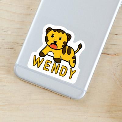 Wendy Autocollant Bébé tigre Gift package Image