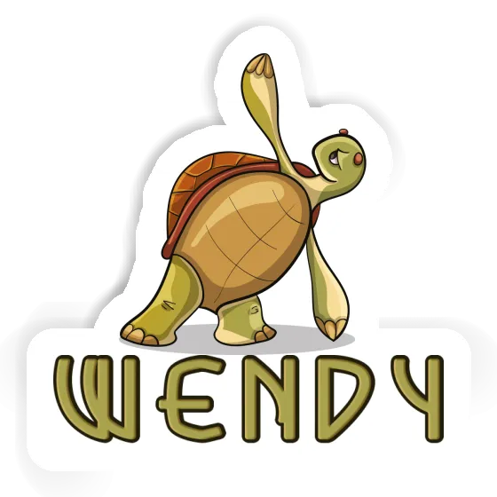 Autocollant Wendy Tortue Image