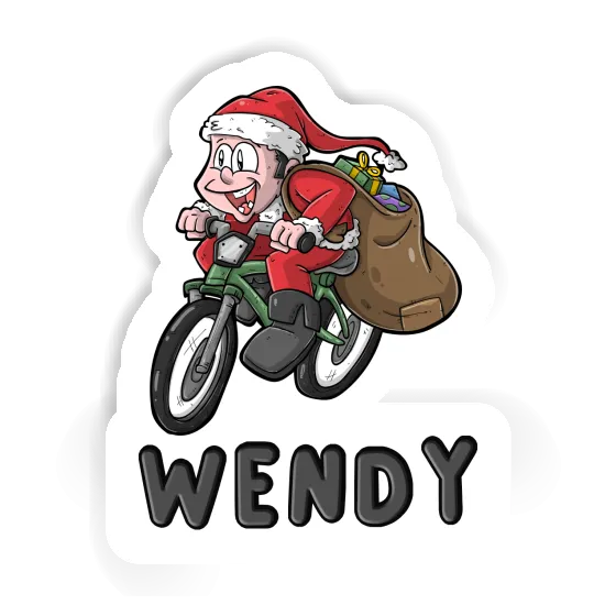 Sticker Fahrradfahrer Wendy Sticker Fahrradfahrer Wendy Image