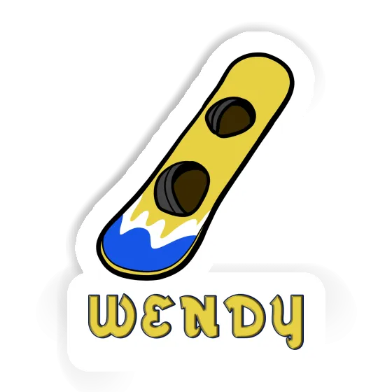 Autocollant Wendy Wakeboard Notebook Autocollant Wendy Wakeboard Gift package Image