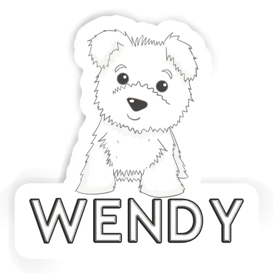 Sticker Wendy Terrier Notebook Sticker Wendy Terrier Gift package Image
