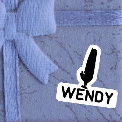 Sticker Wendy Windsurfer Sticker Wendy Windsurfer Image