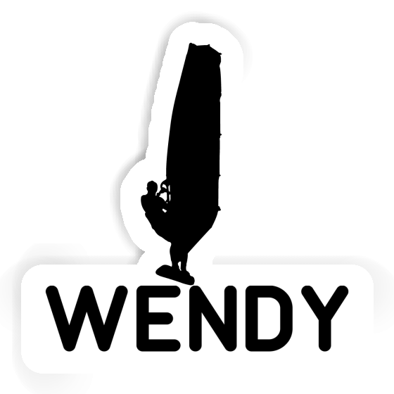 Sticker Wendy Windsurfer Notebook Sticker Wendy Windsurfer Gift package Image