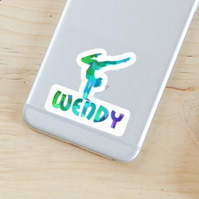 Yoga Woman Sticker Wendy Yoga Woman Sticker Wendy Image