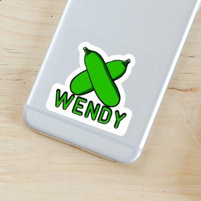 Courgette Autocollant Wendy Notebook Courgette Autocollant Wendy Notebook Image
