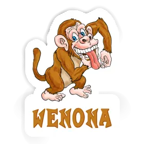 Wenona Sticker Gorilla Image