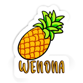 Ananas Autocollant Wenona Image
