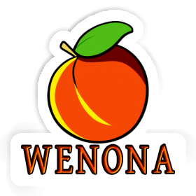 Sticker Aprikose Wenona Image