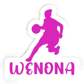 Basketball Player Sticker Wenona Image