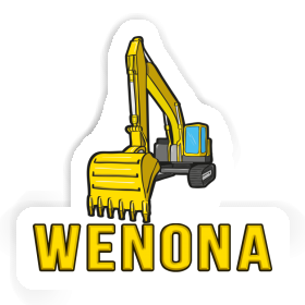 Sticker Wenona Bagger Image