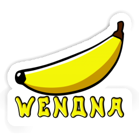 Wenona Autocollant Banane Image