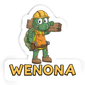 Construction worker Sticker Wenona Image