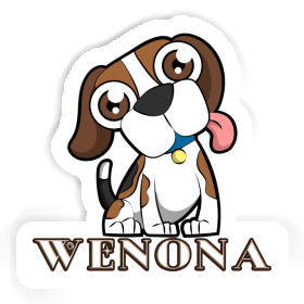 Autocollant Beagle-Hund Wenona Image