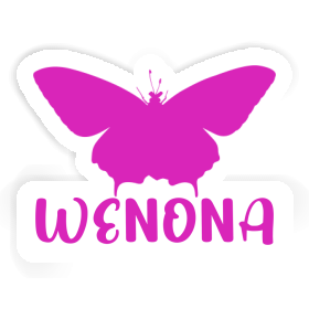 Sticker Wenona Butterfly Image