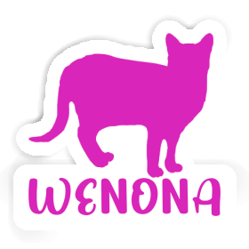 Aufkleber Katze Wenona Image