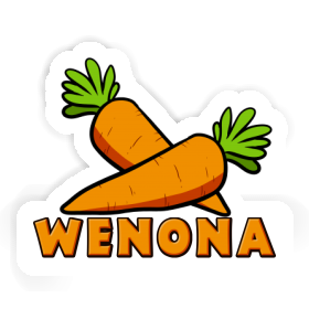Wenona Sticker Carrot Image