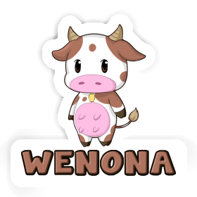 Sticker Wenona Cow Image