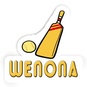 Autocollant Maillet de cricket Wenona Image