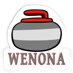 Sticker Curling Stone Wenona Image