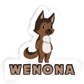 Sticker German Sheperd Wenona Image
