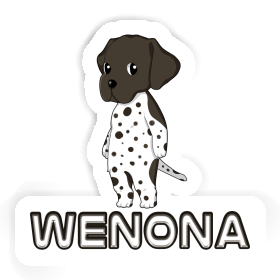 German Shorthaired Pointer Sticker Wenona Image