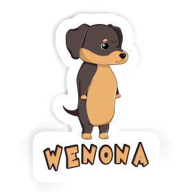 Dachshund Sticker Wenona Image