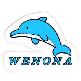Aufkleber Wenona Delphin Image