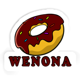 Autocollant Wenona Donut Image
