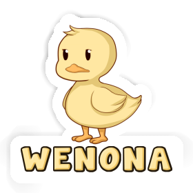 Wenona Sticker Duck Image