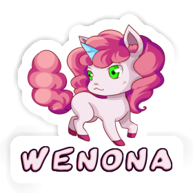 Sticker Wenona Unicorn Image