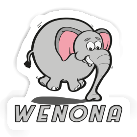 Sticker Wenona Elephant Image
