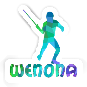 Sticker Wenona Fencer Image