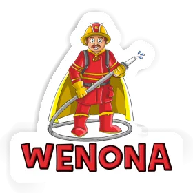 Autocollant Pompier Wenona Image