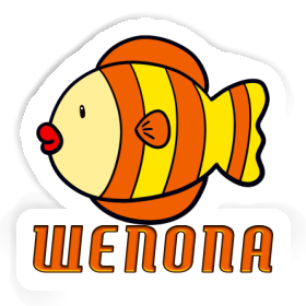 Fish Sticker Wenona Image