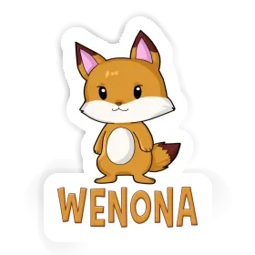 Sticker Wenona Fox Image