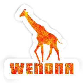 Giraffe Sticker Wenona Image
