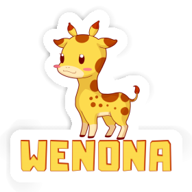 Sticker Wenona Giraffe Image