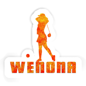 Sticker Wenona Golferin Image