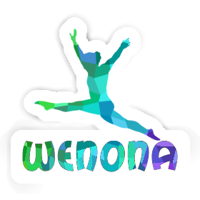 Autocollant Gymnaste Wenona Image