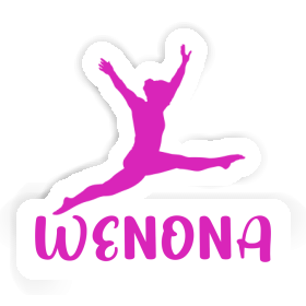 Gymnast Sticker Wenona Image