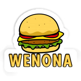 Aufkleber Beefburger Wenona Image