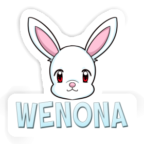 Sticker Rabbithead Wenona Image